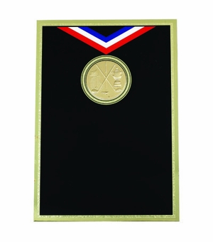 7 X 10 BLACK RIBBON PLATE