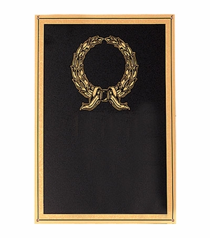 7 X 10 BLACK SCREENED PLATE