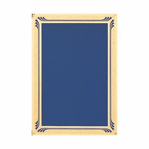 7 X 10 BLUE SCREENED PLATE