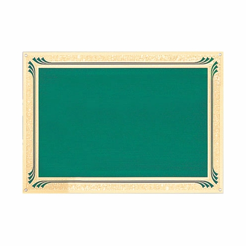 7 X 10 GREEN SCREENED PLATE
