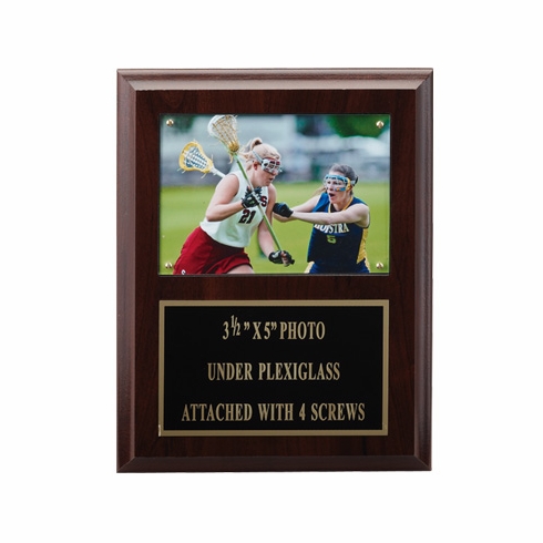 7 X 9 INCH PHOTO PLAQUE HOLDS 5 X 3-1/2 PHOTO