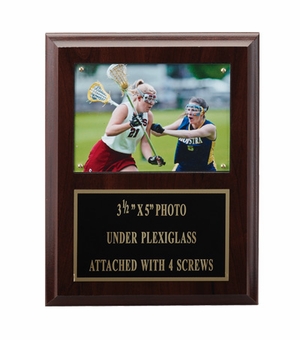 7 X 9 INCH PHOTO PLAQUE HOLDS 5 X 3-1/2 PHOTO