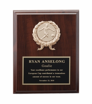 7 X 9 INCH PLAQUE WITH BLACK PLATE TAKES INSERT