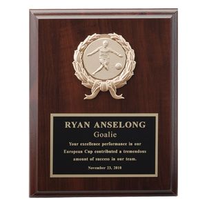 7 X 9 INCH PLAQUE WITH BLACK PLATE TAKES INSERT