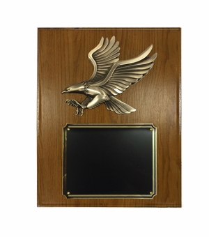 7 X 9 INCH SMALL SIZE MODERN EAGLE PLAQUE