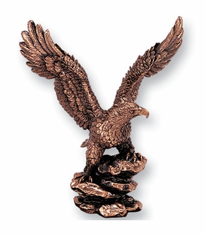 8-1/2 CAST EAGLE TROPHY BRONZE