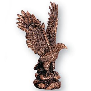 8-1/2 INCH ANTIQUE BRONZE EAGLE