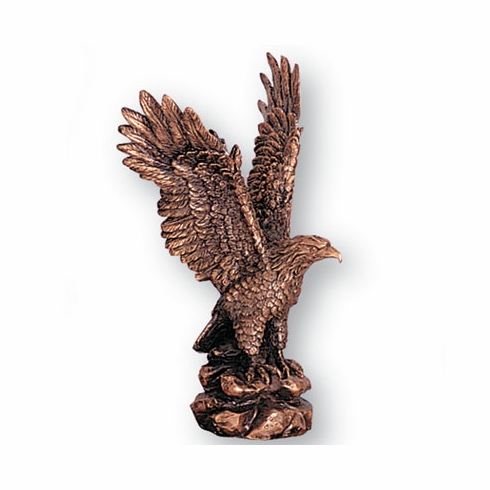 8-1/2 INCH ANTIQUE BRONZE EAGLE