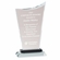 8-1/2 INCH HEIGHT OPTICAL CRYSTAL PEAK AWARD