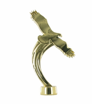 8-1/2 INCH SOARING EAGLE, GOLD