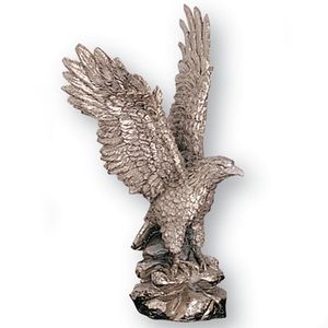 8-1/2 SILVER EAGLE CAST TROPHY