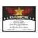  8-1/2 x 11 INCH DANCE CERTIFICATE