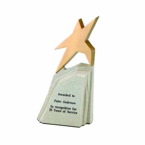 8-1/2 X 4-1/2 INCH RISING STAR TROPHY