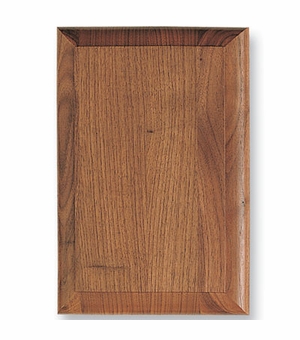 8-1/4 X 12-1/4 WALNUT PLAQUE WITH BEVEL