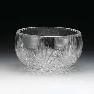 8 INCH 24% LEAD CRYSTAL BOWL