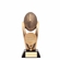8 INCH FANTASY FOOTBALL TROPHY ANTIQUE GOLD RESIN FINISH ON BLACK BASE