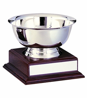 8 INCH PAUL REVERE SILVER BOWL ON BASE