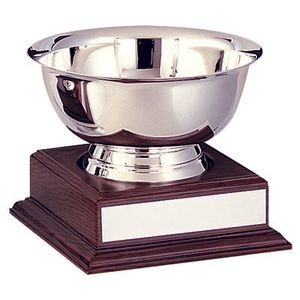 8 INCH PAUL REVERE SILVER BOWL ON BASE
