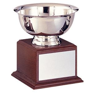 8 INCH PAUL REVERE SILVER BOWL ON BASE