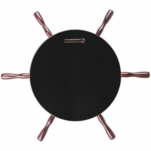 8 INCH SHIPWHEEL PIANO MAHOGANY WOOD BOARD 