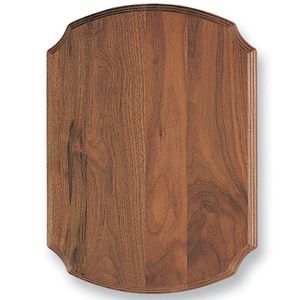 8 X 10-1/2 WALNUT SHIELD