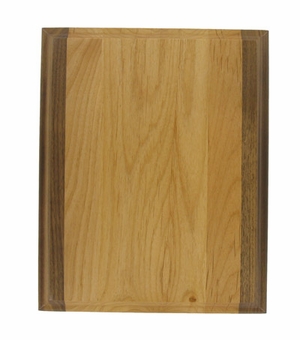 8 X 10 ALDER PLAQUE, WALNUT TRIM