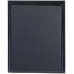 8 X 10 BLACK PIANO FINISH PLAQUE