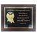8" x 10" DISTINGUISHED SERVICE AWARD PLAQUE 2" ETCHED BRASS INSERT SERVICE IS OUR PASSION