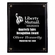 8 x 10 INCH BLACK PIANO FINISH FLOATING ACRYLIC PLAQUE