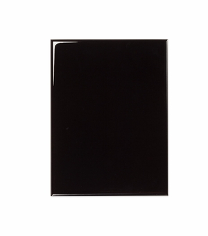 8 X 10 INCH BLACK PIANO FINISH WOOD BOARD