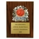 8 X 10 INCH FULL COLOR RAISE MODELED BASKETBALL PLAQUE