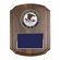 8 x 10 Inch Genuine Walnut Plaque with 4 Inch Department Of Justice Medallion Insert