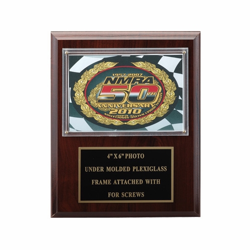 8 X 10 INCH PHOTO PLAQUE HOLDS 4X6 PHOTO