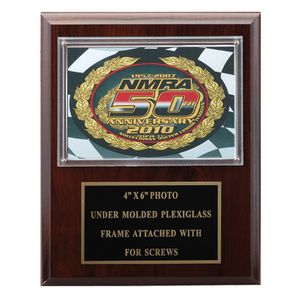 8 X 10 INCH PHOTO PLAQUE HOLDS 4X6 PHOTO