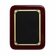 8 x 10 Inch Piano Finish Rosewood Plaque With Black Screened Plate
