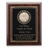 8 X 10 INCH PLAQUE WITH BLACK AND GOLD PLATE TAKES INSERT