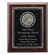 8 X 10 INCH PLAQUE WITH BLACK AND SILVER PLATE TAKES INSERT