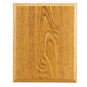 8 X 10 OAK PLAQUE