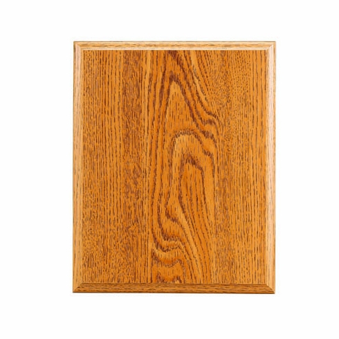 8 X 10 OAK PLAQUE