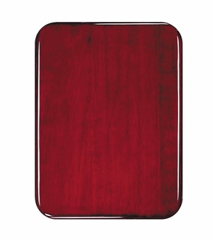 8 X 10 ROSEWOOD PIANO FINISH PLAQUE