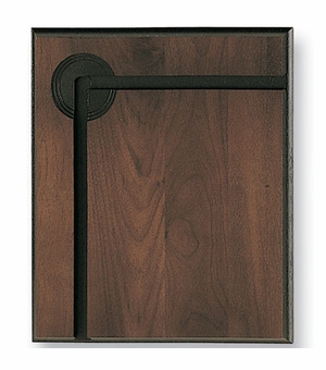 8 X 10 WALNUT GROOVED PLAQUE