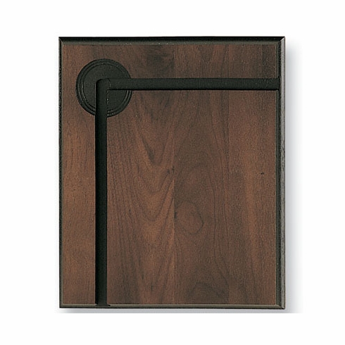 8 X 10 WALNUT GROOVED PLAQUE