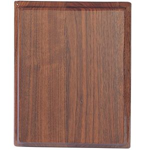 8 X 10 WALNUT PIANO FINISH PLAQUE