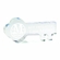 8 x 3-3/4 INCH OPTICAL CRYSTAL KEY AWARD