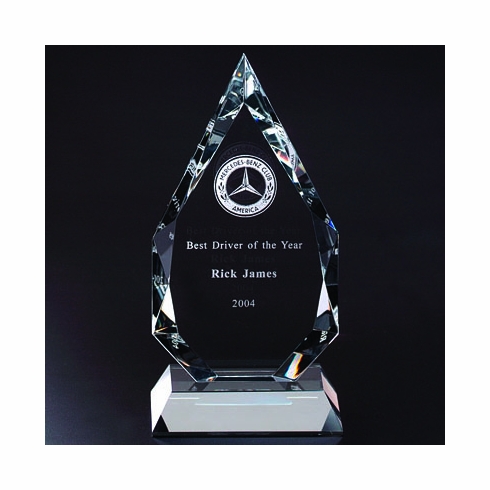 8 X 4 OPTICAL CUT DIAMOND CRYSTAL