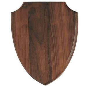 9-1/2 X 12 WALNUT SHIELD
