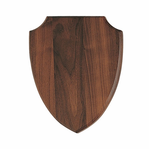 9-1/2 X 12 WALNUT SHIELD