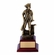 9-1/4 INCH MINUTEMAN TROPHY, ELECTROPLATED IN ANTIQUE BRASS