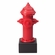 9"-3/4" RESIN FIRE HYDRANT TROPHY WITH MATTE GOLD PLATE
