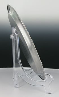 9 INCH CLEAR ACRYLIC STAND FOR A TRAY